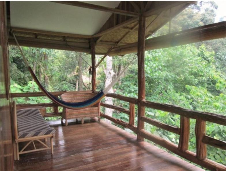 On The Rocks Bungalows, Restaurant And Jungle Trekking Tours Bukit Lawang Exterior foto